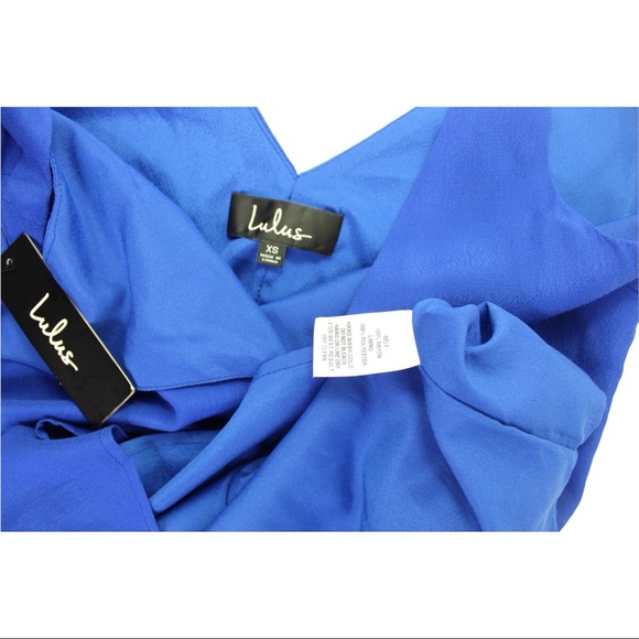 Lulus Height of Style Cobalt Blue Sheath Dress XS - Picture 12 of 13